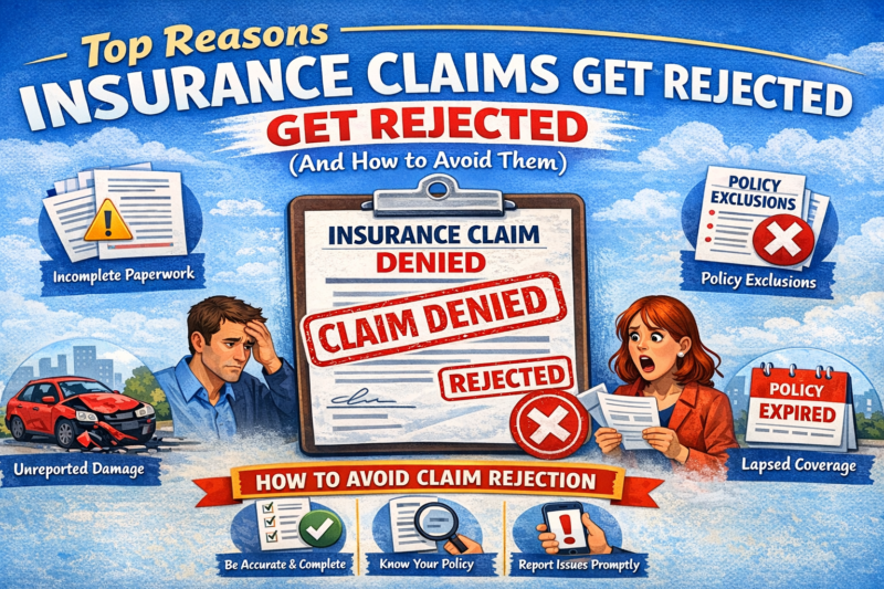 Top Reasons Insurance Claims Get Rejected (And How to Avoid Them)