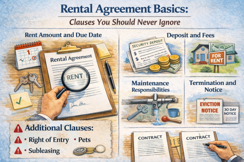 Rental Agreement Basics: Clauses You Should Never Ignore