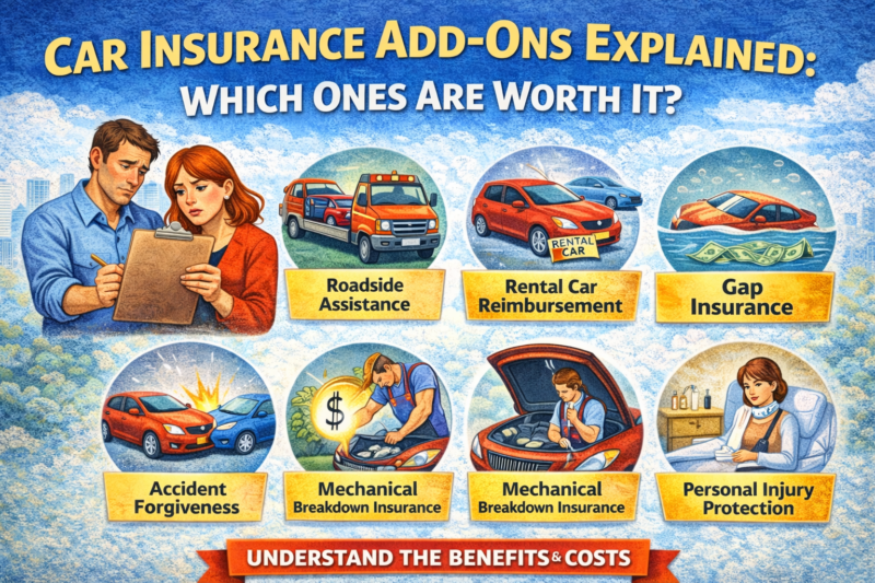 Car Insurance Add-Ons Explained: Which Ones Are Worth It?