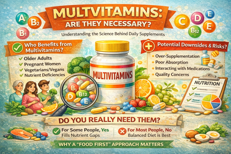 Multivitamins: Are They Necessary? Understanding the Science Behind Daily Supplements