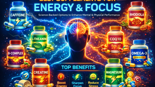 Best Supplements for Energy and Focus