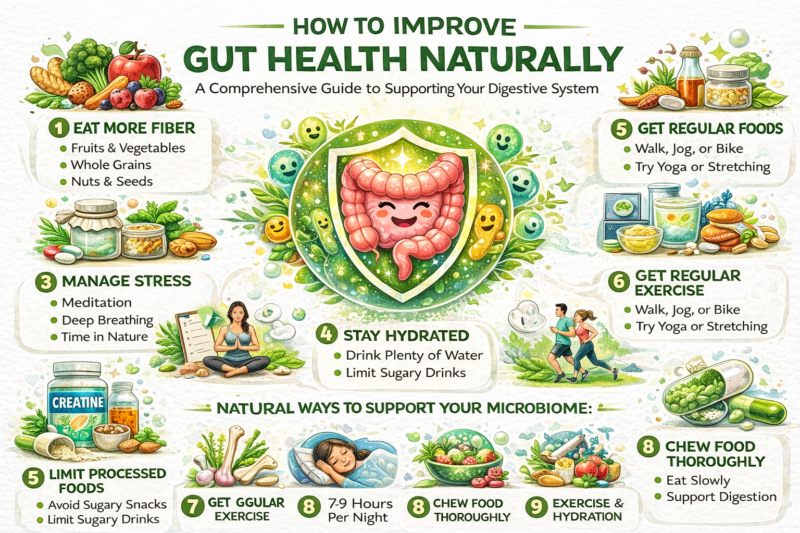 How to Improve Gut Health Naturally